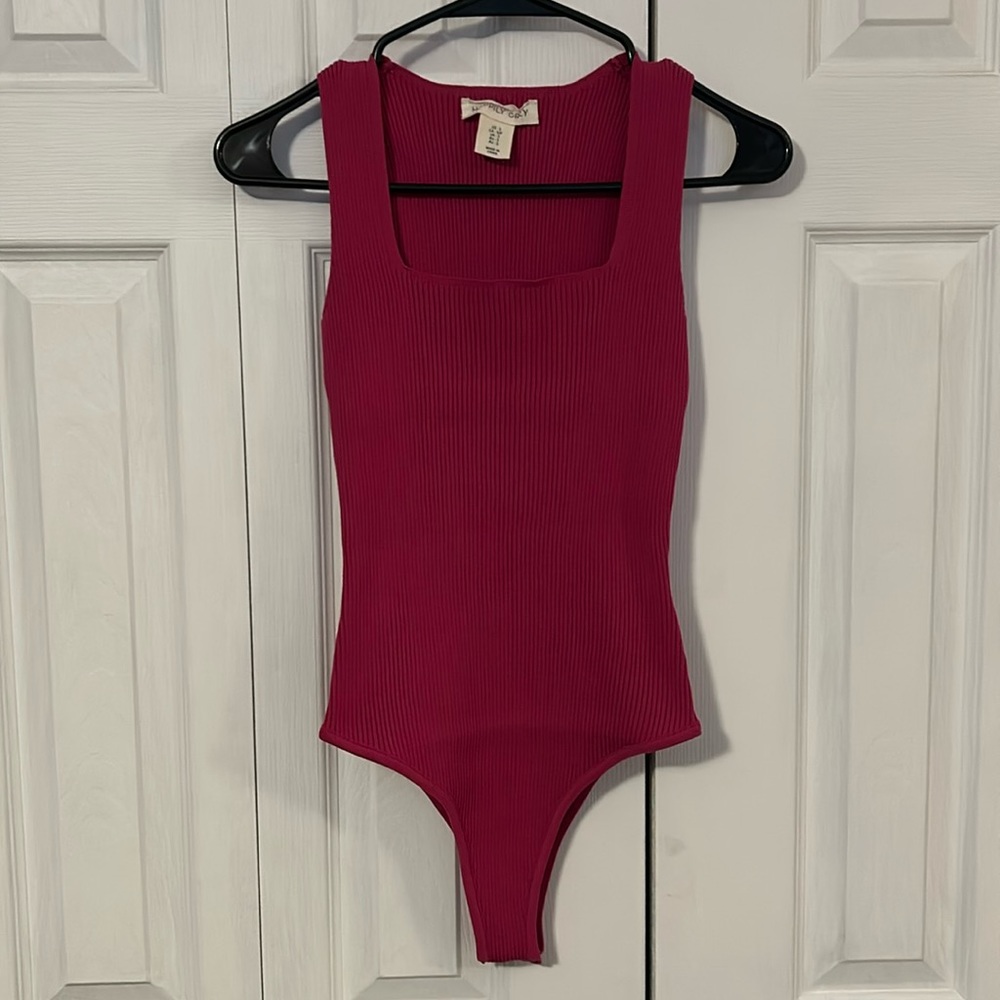 Pink bodysuit